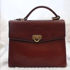 Texier mini brief case hand bag